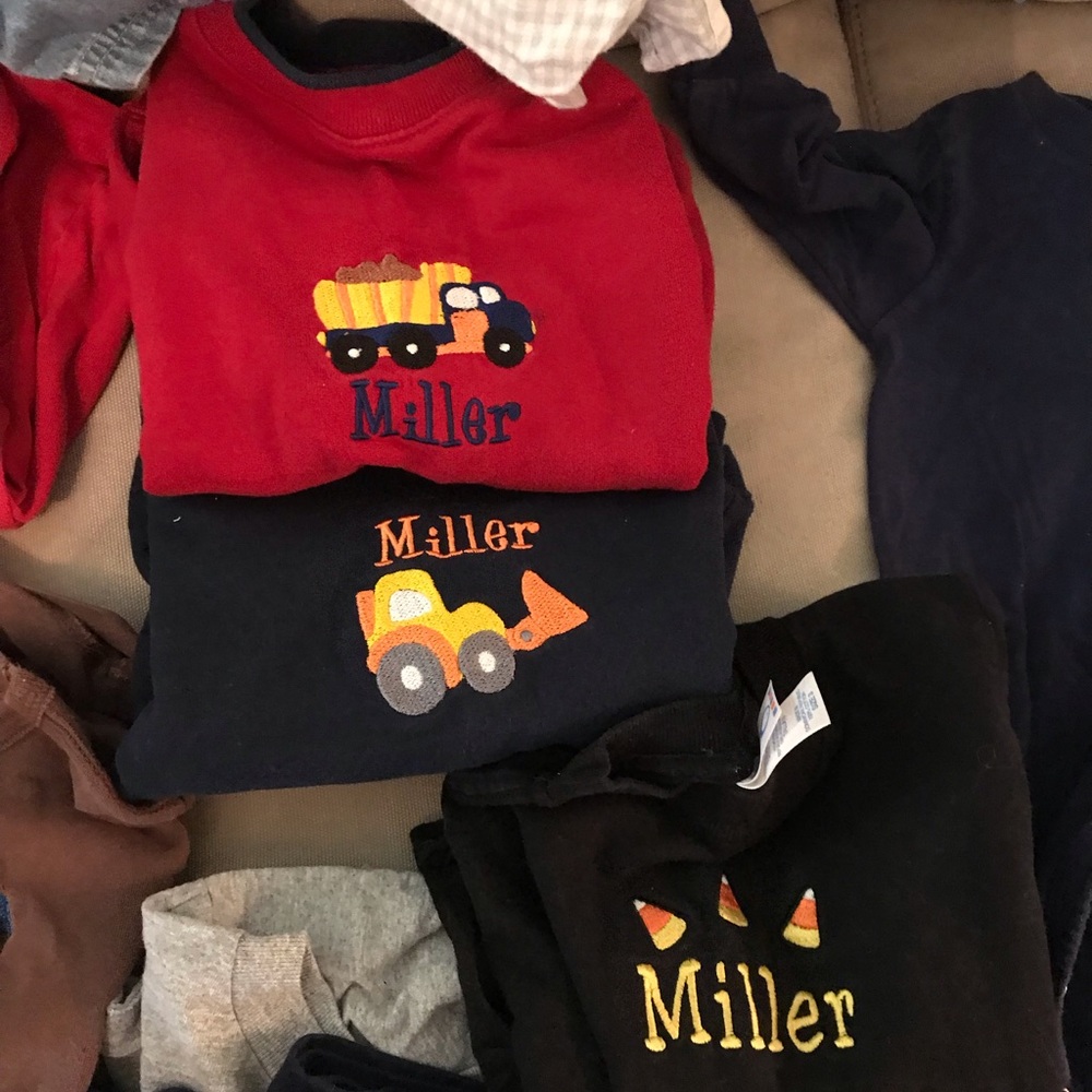 Baby clothes for MILLER Embroidered items